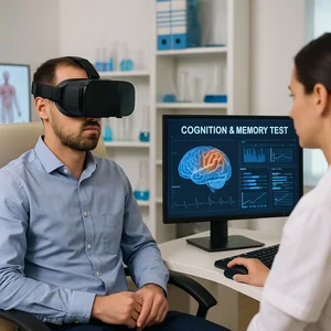 تست عملکرد مغز و آلزایمر با VR 